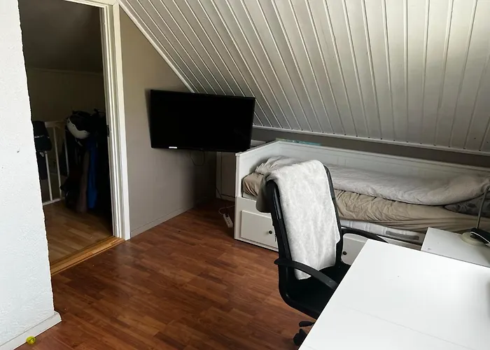 Loftroom In Townhouse Oslo 1 Singel Bed 1 Double Bed Lorenskog